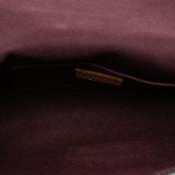 Pre Owned حقيبة لوي فيتون فافوريت PM بني منقوش برسم شجري