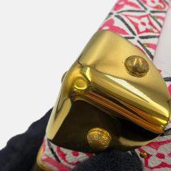 Pre Owned Louis Vuitton Coffret Tresor24 White/Pink Monogram Visor Pool