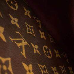 مملوكة مسبقًا Louis Vuitton Montaigne Bordeaux Monogram Size Bb