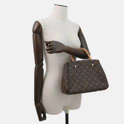مملوكة مسبقًا Louis Vuitton Montaigne Bordeaux Monogram Size Bb