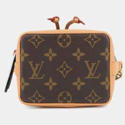 مملوكة مسبقًا حقيبة لوي فيتون نانو نوي أزور فروست مونوجرام فيفيان