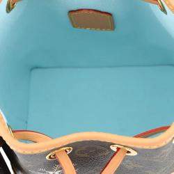 مملوكة مسبقًا حقيبة لوي فيتون نانو نوي أزور فروست مونوجرام فيفيان