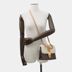 مملوكة مسبقًا حقيبة لوي فيتون مونوجرام بني لوكي موتون حجم صغير بي بي