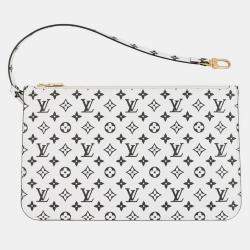 مملوكة مسبقًا حقيبة لويس فويتون نيفيرفول كاكي/بيج/أبيض مونوغرام جاينت متوسط حجم