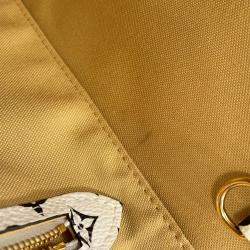 مملوكة مسبقًا حقيبة لويس فويتون نيفيرفول كاكي/بيج/أبيض مونوغرام جاينت متوسط حجم