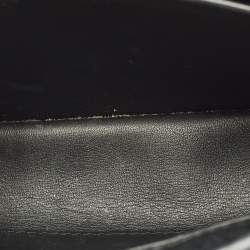 Pre Owned Louis Vuitton Capucines Mini Black Leather Top Handle Bag