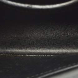 Pre Owned Louis Vuitton Capucines Mini Black Leather Top Handle Bag