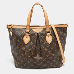 Pre Owned Louis Vuitton Palermo PM Monogram Canvas Bag