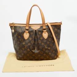 Pre Owned Louis Vuitton Palermo PM Monogram Canvas Bag