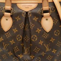 Pre Owned Louis Vuitton Palermo PM Monogram Canvas Bag