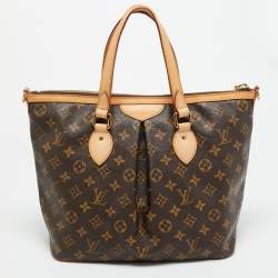 Pre Owned Louis Vuitton Palermo PM Monogram Canvas Bag