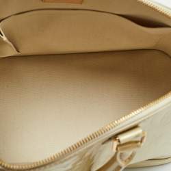 مملوكة مسبقًا Louis Vuitton Alma PM Blanc Corail Monogram Vernis Bag
