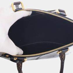 Pre Owned Louis Vuitton Black Vernis Miroir Tote