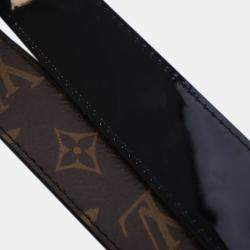 Pre Owned Louis Vuitton Black Vernis Miroir Tote