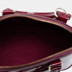 مملوكة مسبقًا Louis Vuitton Red Monogram Vernis Alma BB