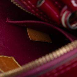 مملوكة مسبقًا Louis Vuitton Red Monogram Vernis Alma BB