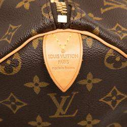 مملوكة مسبقًا Louis Vuitton Brown Monogram Keepall 50
