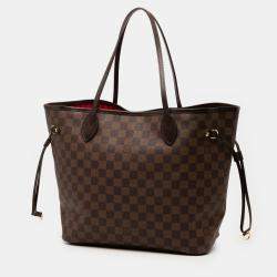 مملوكة مسبقًا Louis Vuitton Brown Damier Ebene Neverfull GM