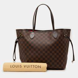 مملوكة مسبقًا حقيبة لوي فيتون داميير إيبين بني نيفيرفول كبيرة جداً