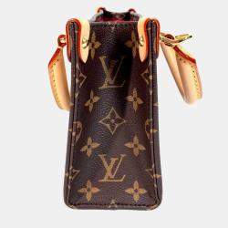 مملوكة مسبقًا حقيبة لويس فيتون Lv X Tm مونوغرام أون ذا غو Bb قماش بني