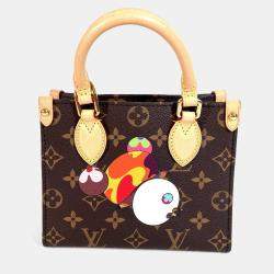 مملوكة مسبقًا حقيبة لويس فيتون Lv X Tm مونوغرام أون ذا غو Bb قماش بني