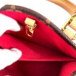 مملوكة مسبقًا حقيبة لويس فيتون Lv X Tm مونوغرام أون ذا غو Bb قماش بني