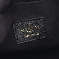 Pre Owned حقيبة لوي فيتون لوك آند غو كتف جلد عجل محبب أسود