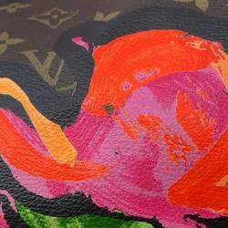 مملوكة مسبقًا حقيبة بوسطن لويس فيتون مونوغرام روز كييبول 50