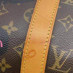 مملوكة مسبقًا حقيبة بوسطن لويس فيتون مونوغرام روز كييبول 50