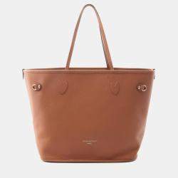 مملوكة مسبقًا حقيبة لويس فيتون نيفرفول إنسايد أوت نمط مونوغرام قماش ومزيج جلد بني MM