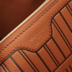 مملوكة مسبقًا حقيبة لويس فيتون نيفرفول إنسايد أوت نمط مونوغرام قماش ومزيج جلد بني MM