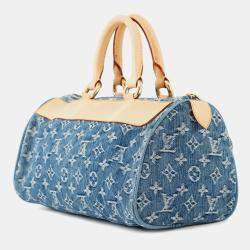 مملوكة مسبقًا Louis Vuitton Monogram Denim Neo Speedy Handbag