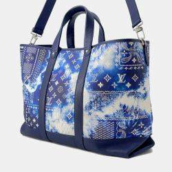 مملوكة مسبقًا حقيبة يد لويس فيتون توت مونوغرام باندانا