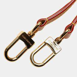 Pre Owned حقيبة لوي فيتون مونوغرام تايل سبيدي باندوليير 25 جلد أبيض أزرق لاجون