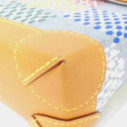 مملوكة مسبقًا Louis Vuitton Lv Birth Damier Denim Nano Steamer Shoulder Bag