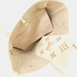 مملوكة مسبقًا حقيبة لويس فيتون نيفرفول أم أم إمبريت مونوجرام ثنائية اللون