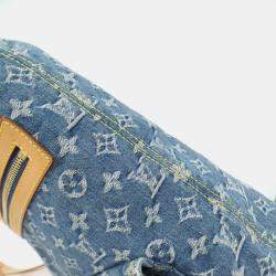 مملوكة مسبقًا Louis Vuitton Monogram Denim Baggy Gm Shoulder Bag