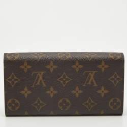 Pre Owned Louis Vuitton Sarah Monogram Canvas Wallet