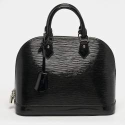 Pre Owned حقيبة لويس فيتون ألما بّي ام جلد إبي كهربائي لوز أماندي