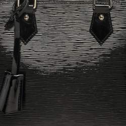 Pre Owned حقيبة لويس فيتون ألما بّي ام جلد إبي كهربائي لوز أماندي