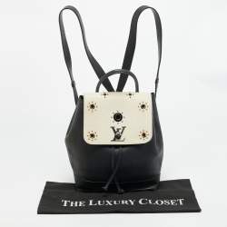 مملوكة مسبقًا حقيبة ظهر لوي فيتون لوكمي جلد عجل أحمر داكن