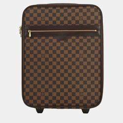 مملوكة مسبقًا Louis Vuitton Brown Damier Ebene Pegase 45