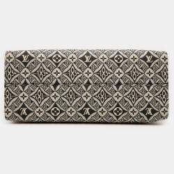 مملوكة مسبقًا Louis Vuitton Black Monogram Jacquard Since 1854 OnTheGo GM