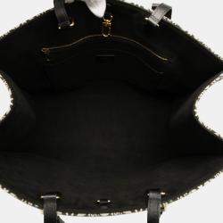 مملوكة مسبقًا Louis Vuitton Black Monogram Jacquard Since 1854 OnTheGo GM