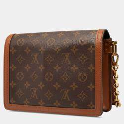 مملوكة مسبقًا Louis Vuitton Brown Monogram Reverse Dauphine MM