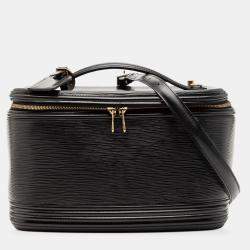 مملوكة مسبقًا علبة لويس فيتون نييس إبي سوداء للزينة