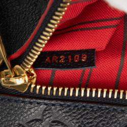 Pre Owned حقيبة لويس فيتون بوشت ميتيس أمبرينت مونوغرام أزرق