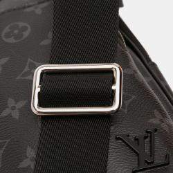 مملوكة مسبقًا Louis Vuitton Black Monogram Eclipse Avenue Slingbag PM