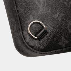 مملوكة مسبقًا Louis Vuitton Black Monogram Eclipse Avenue Slingbag PM