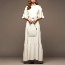 مملوكة مسبقًا Louis Vuitton Damier Azur Pochette Accessoires Bag